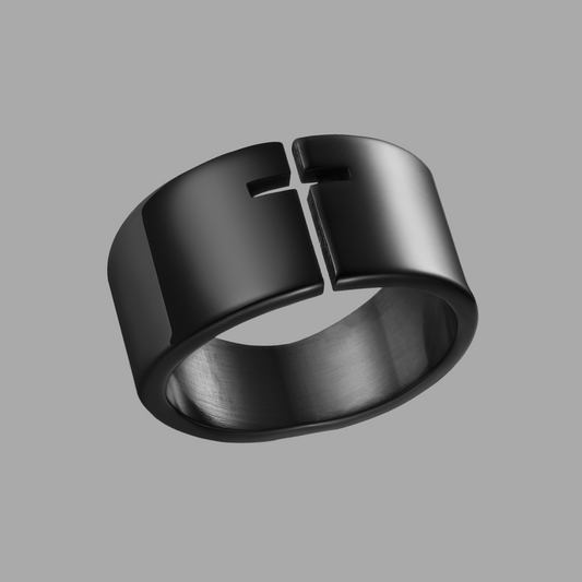 ROCKER CROSS RING